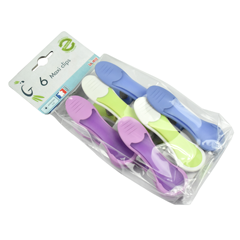 Ref 532x6 set of 6 non-slip dual-injection MAXI CLIPS