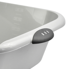 Ref 575 Cuvette bi-matière 5 litres carrée