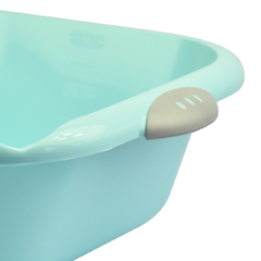 Ref 577 Cuvette bi-matière 13 litres carrée